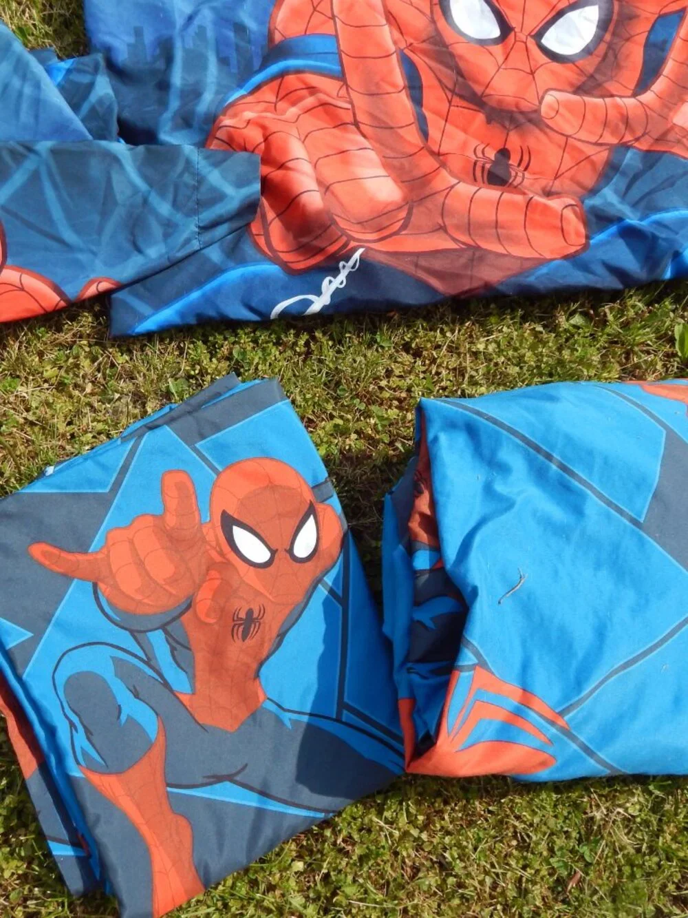 Marvel 4pc Full / Double Sized Spiderman Sheet Set